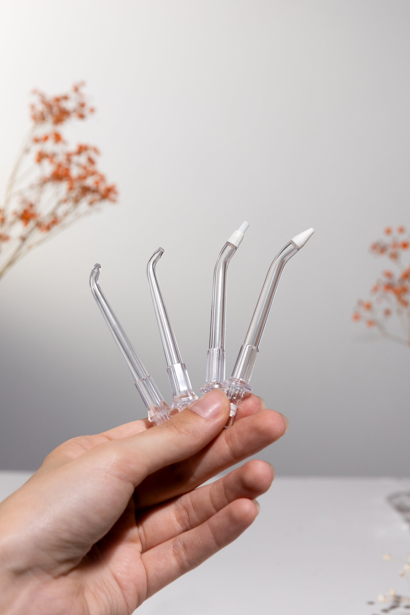 Сменные насадки для ирригатора Revyline RL630, стандартные, 2 шт. — фото 1