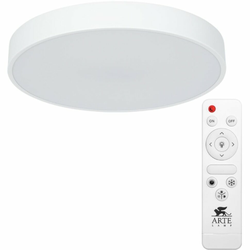 Люстра потолочная Arte Lamp A2661PL-1WH ARENA светодиодная LED 60W