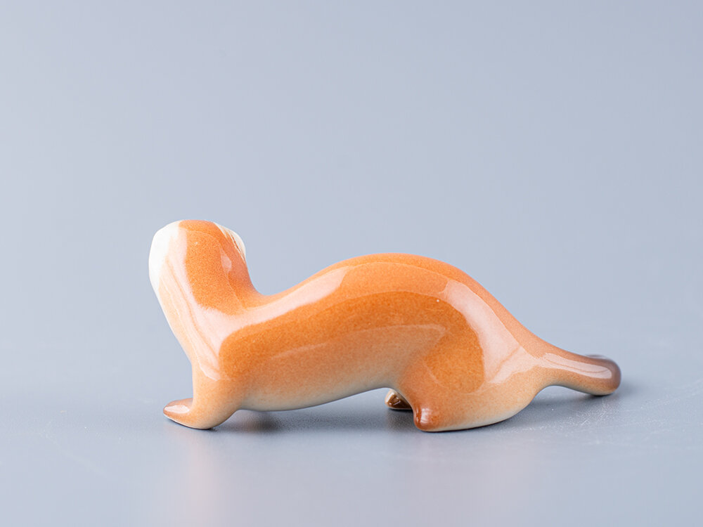 Фарфоровая статуэтка Хорек от Императорского фарфорового завода — фото 1