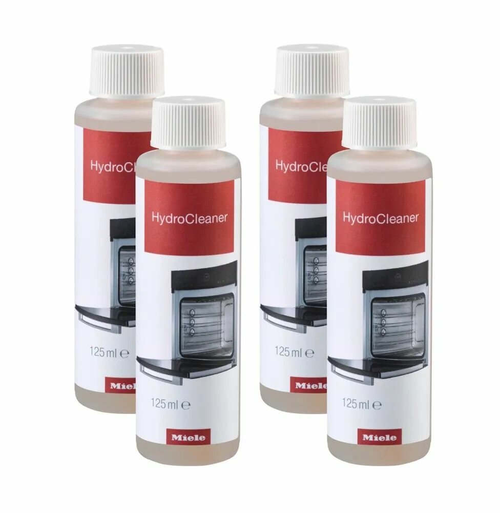 Miele HydroCleaner – профессиональное чистящее средство для комби-пароварок (250 мл). 4 бутылки