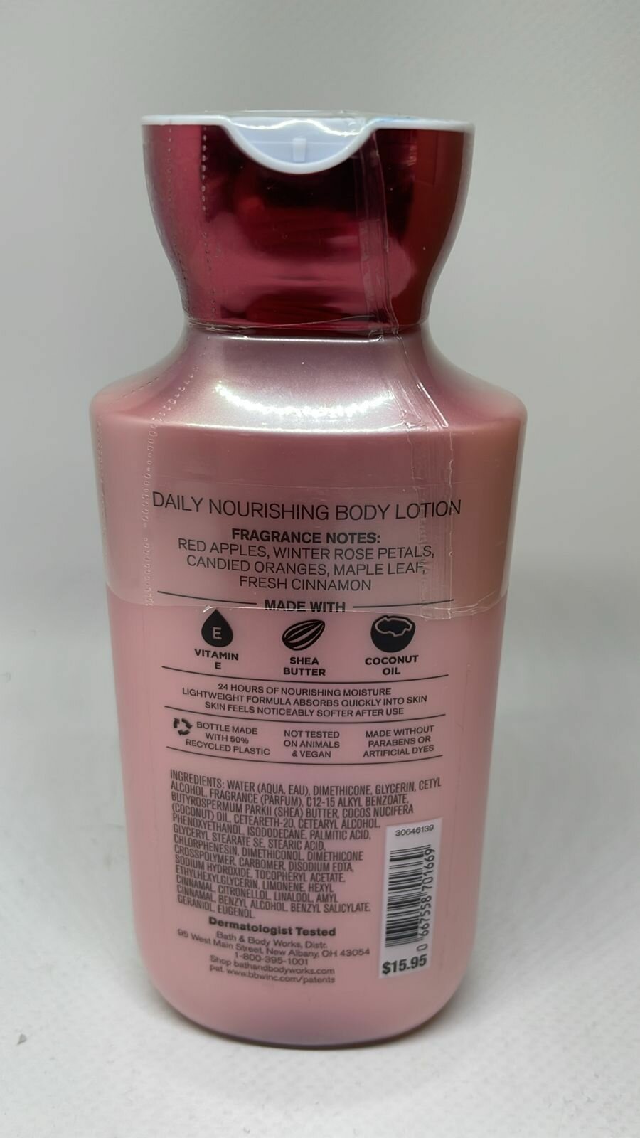Bath and Body Works лосьон для тела, молочко для тела Winter Candy Apple — фото 1