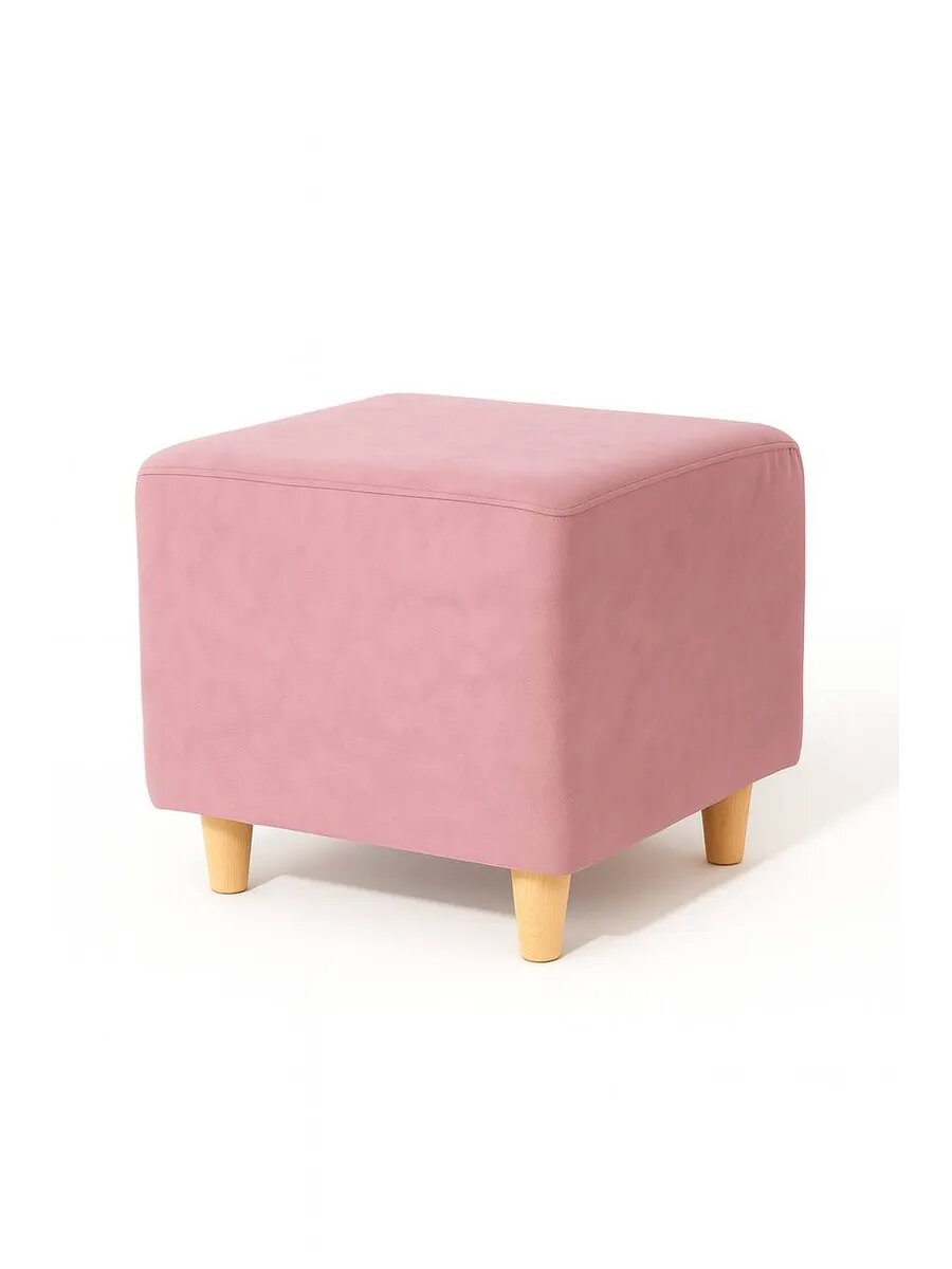 Пуф мягкий для прихожей и спальни на ножках