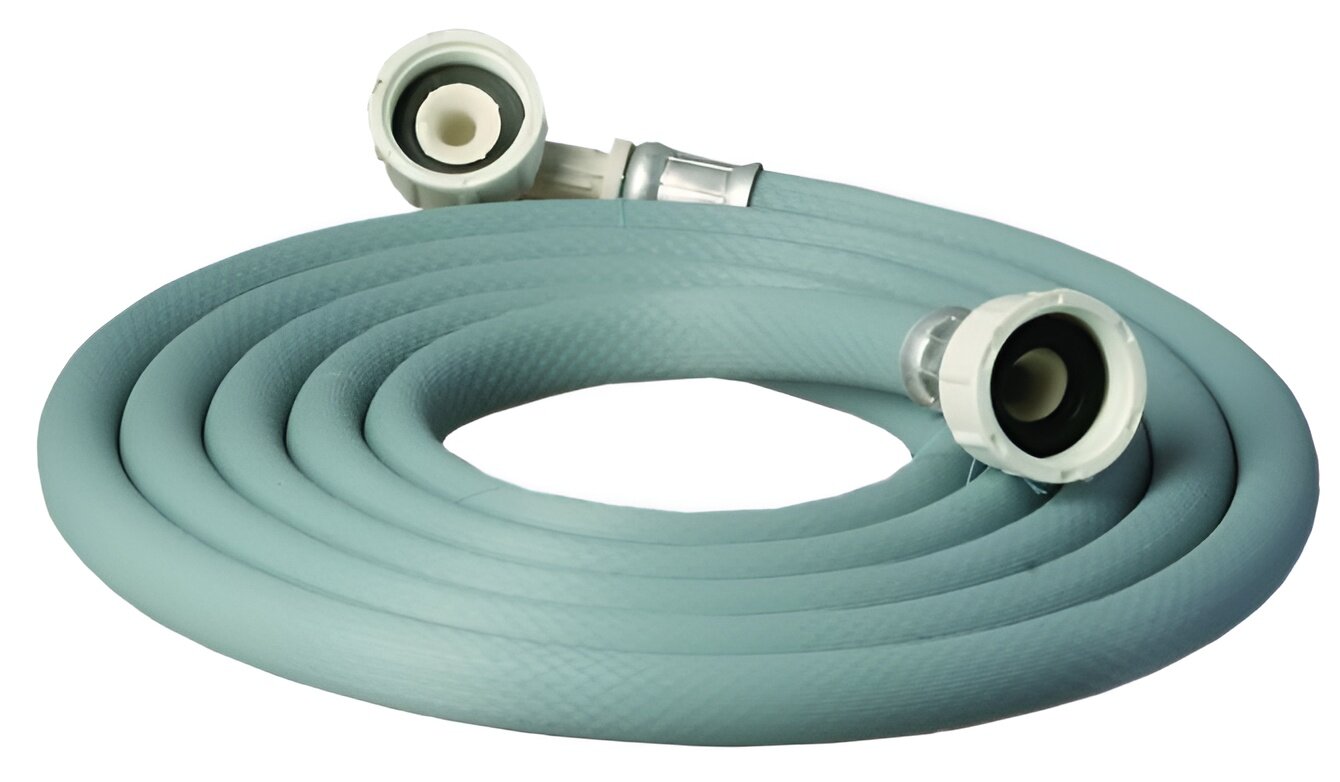 Шланг наливной VIRPlast для стиральной машины угловой 15 м гайка-гайка