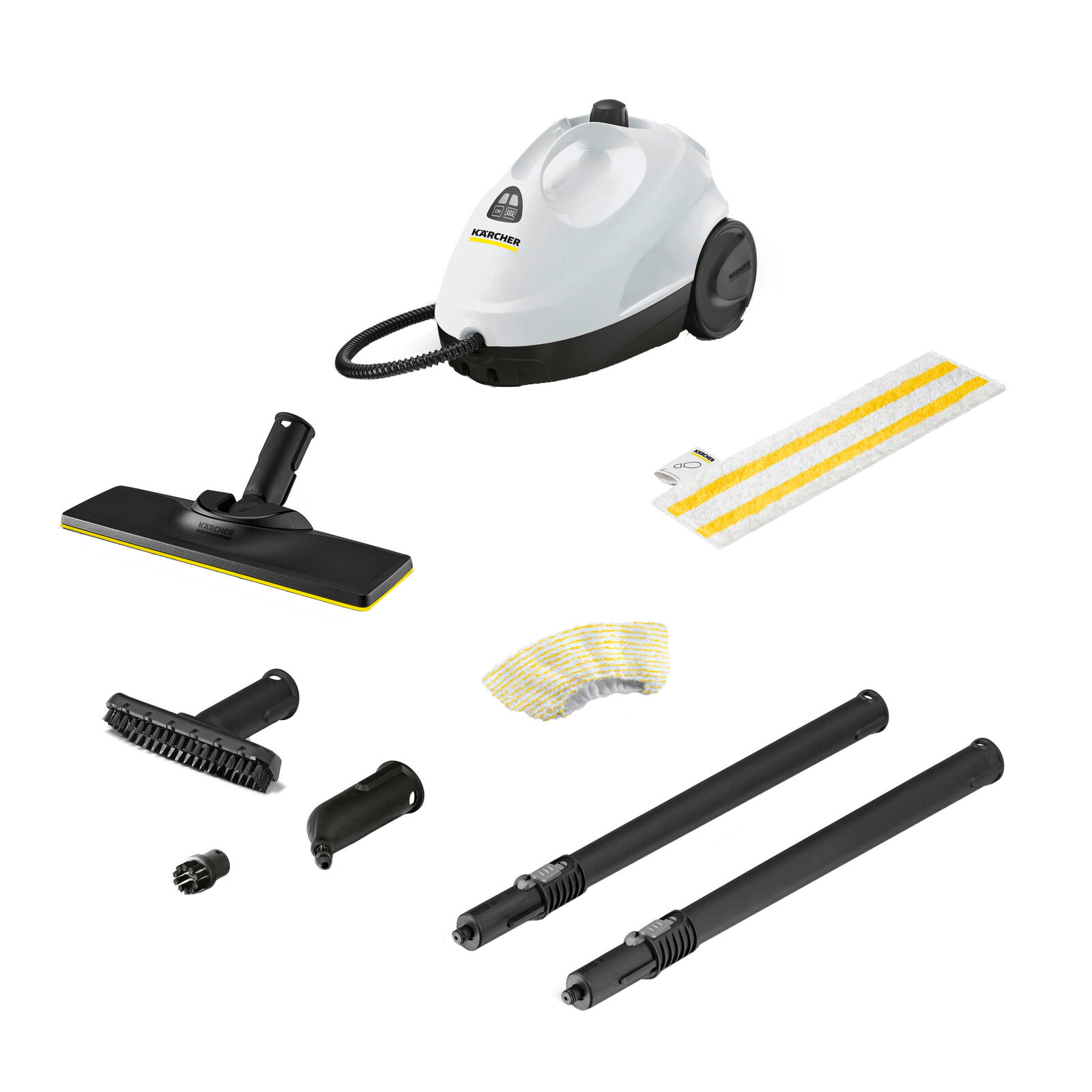 Пароочиститель Karcher SC 2 EasyFix *EU 1.512-600.0 для дома, с насадкой для пола
