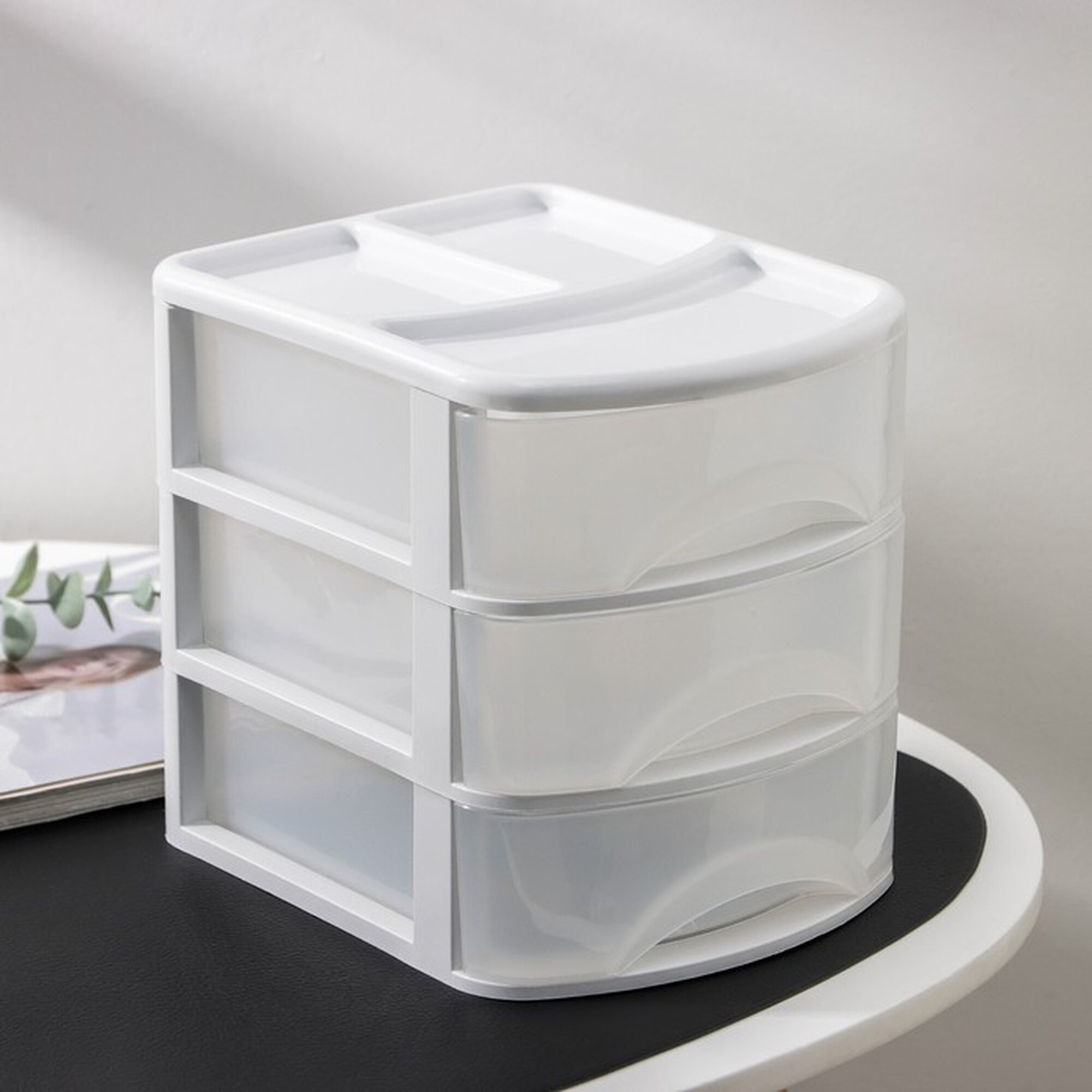 Органайзер для мелочей Петропласт 3 ящика пластик цвет микс