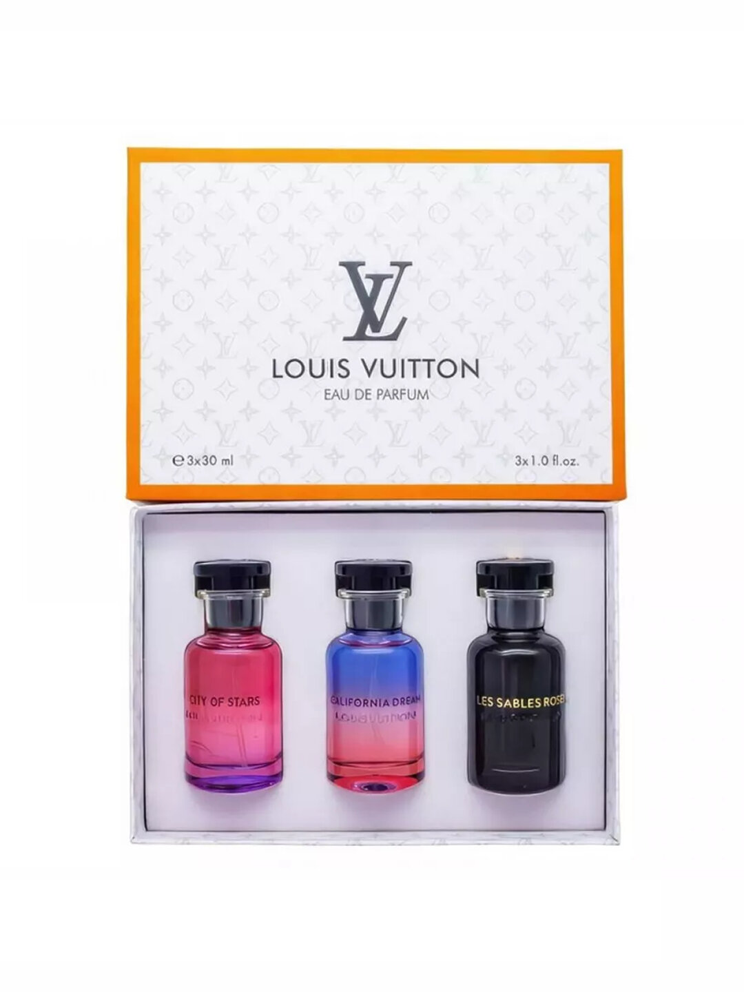 Подарочный набор, парфюмерная вода LOUIS VUITTON для женщин и девочек, 3x30 мл