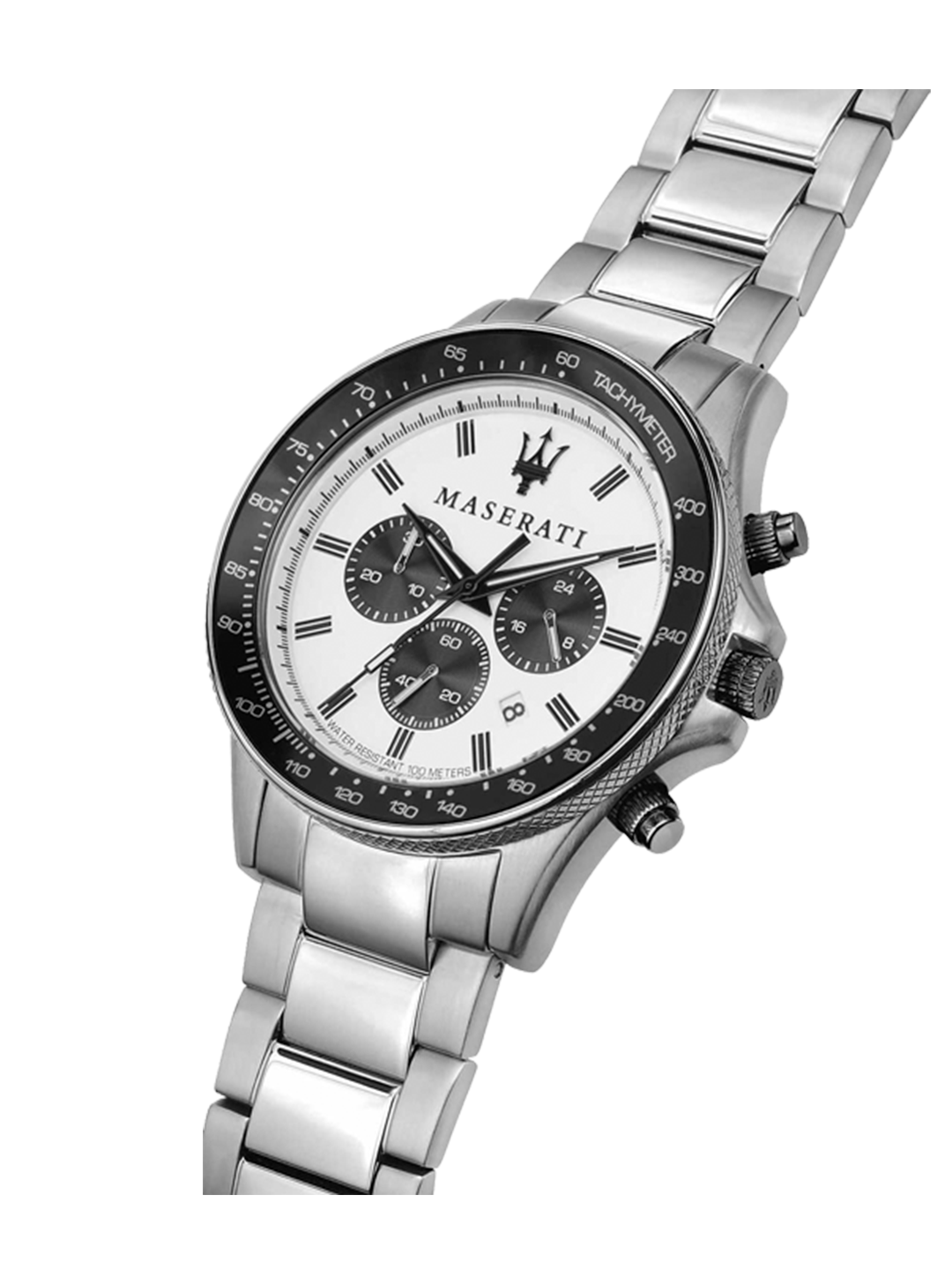 Наручные часы Maserati, серебряный — фото 1