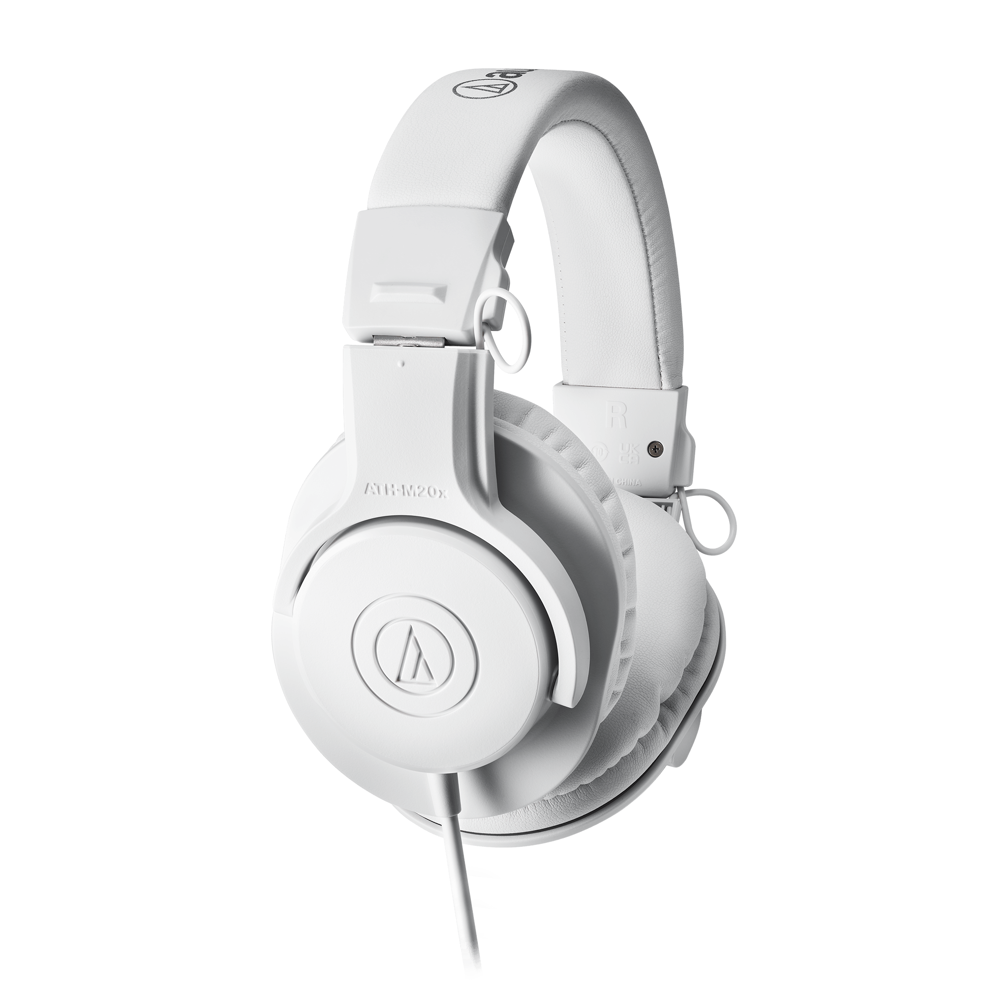 Проводные наушники AUDIO-TECHNICA ATH-M20XWH, полноразмерные, белые,15 - 20 000 Гц, кабель 3м