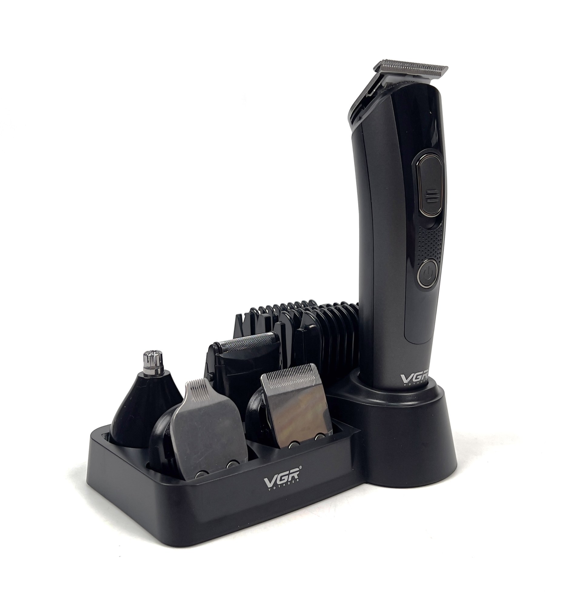 Профессиональная машинка триммер VGR V-175, для стрижки волос, 5 в 1 — фото 1