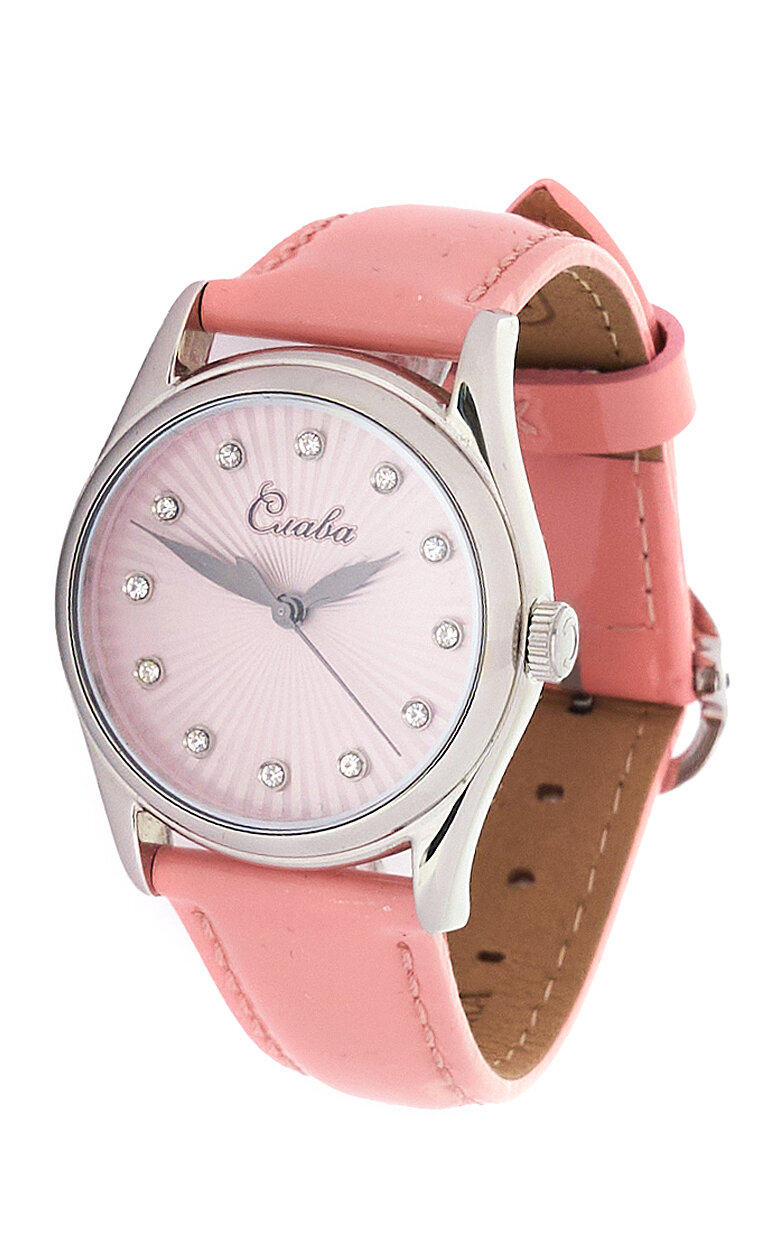 Наручные часы Слава, розовый — фото 1