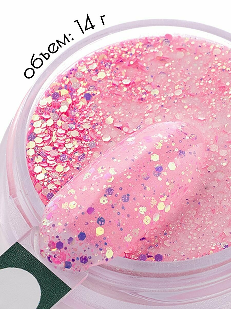 UNIDIP #uni57 Дип-пудра для покрытия ногтей без УФ 14 г