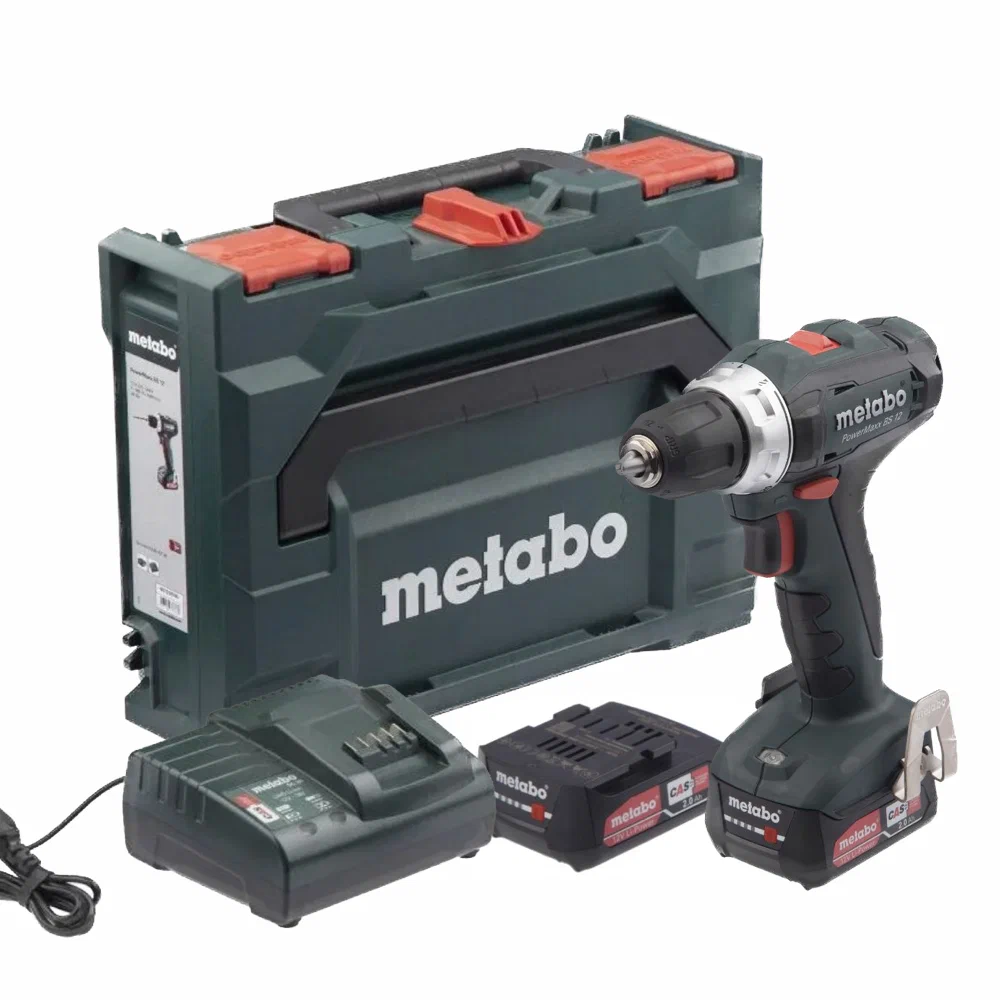 Аккумуляторная дрель-шуруповерт Metabo PowerMaxx BS 12 601036500
