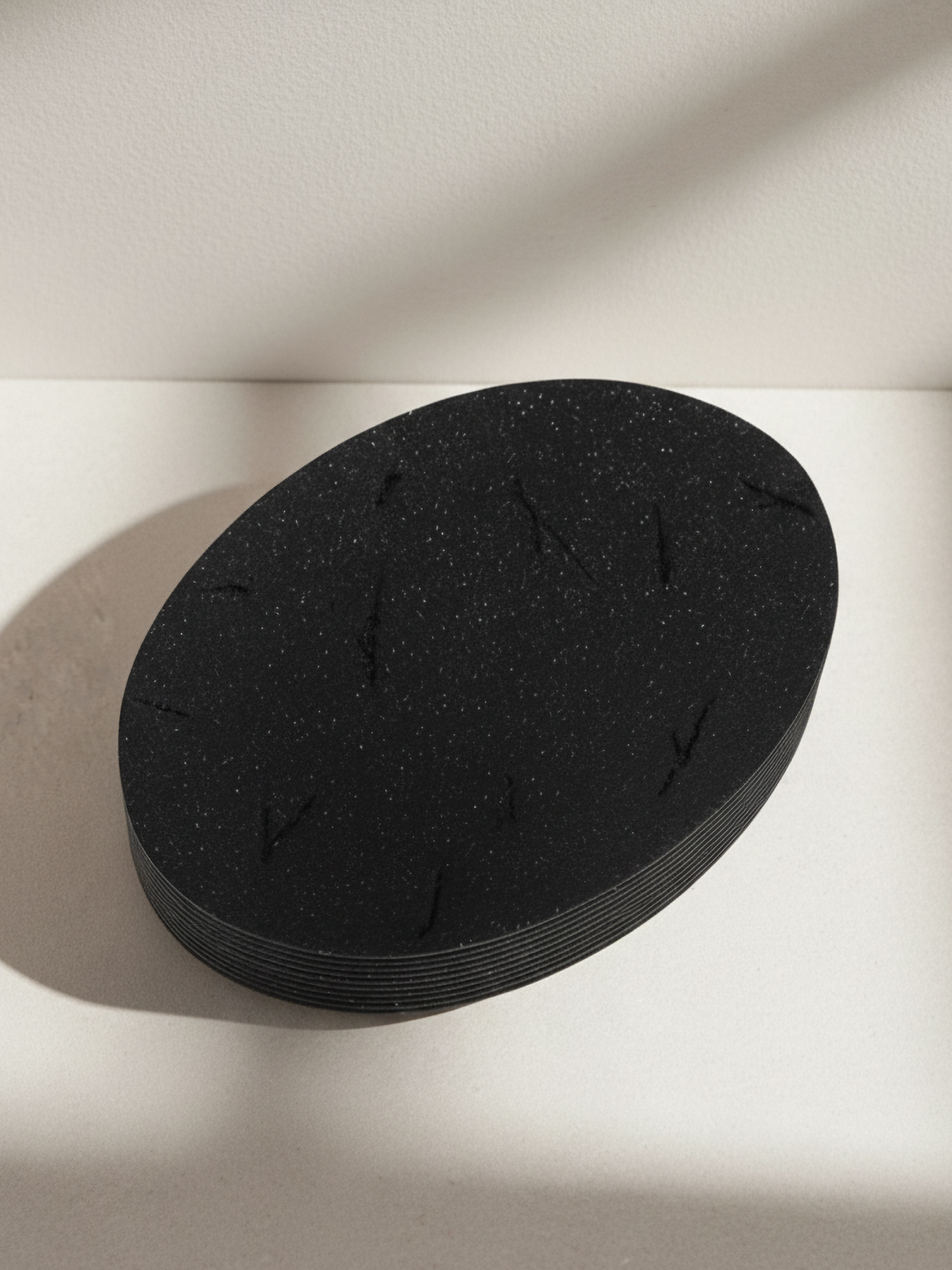 Мыльница для ванной PERFECTO LINEA Blackstone черная (35-005034) — фото 1