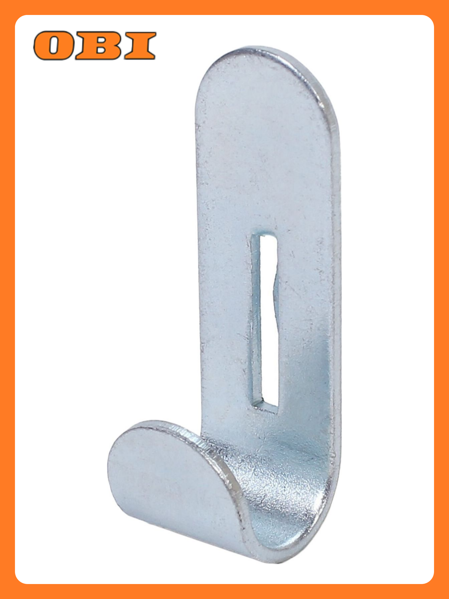 Крючок универсальный Larvij хром 37х8х14 мм 5 шт