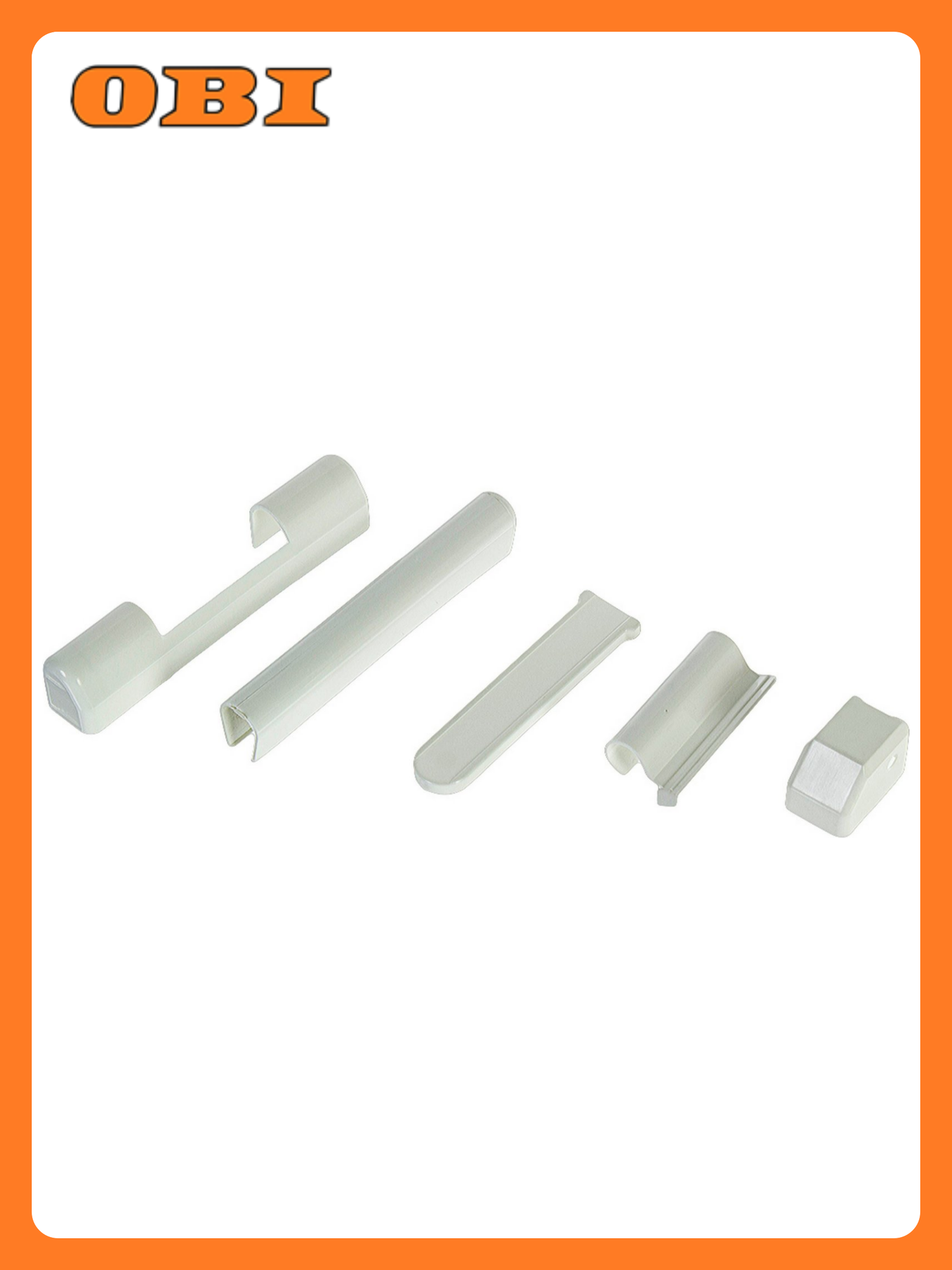 Комплект декоративных накладок для петель ПВХ окон - пакет Tech-Krep