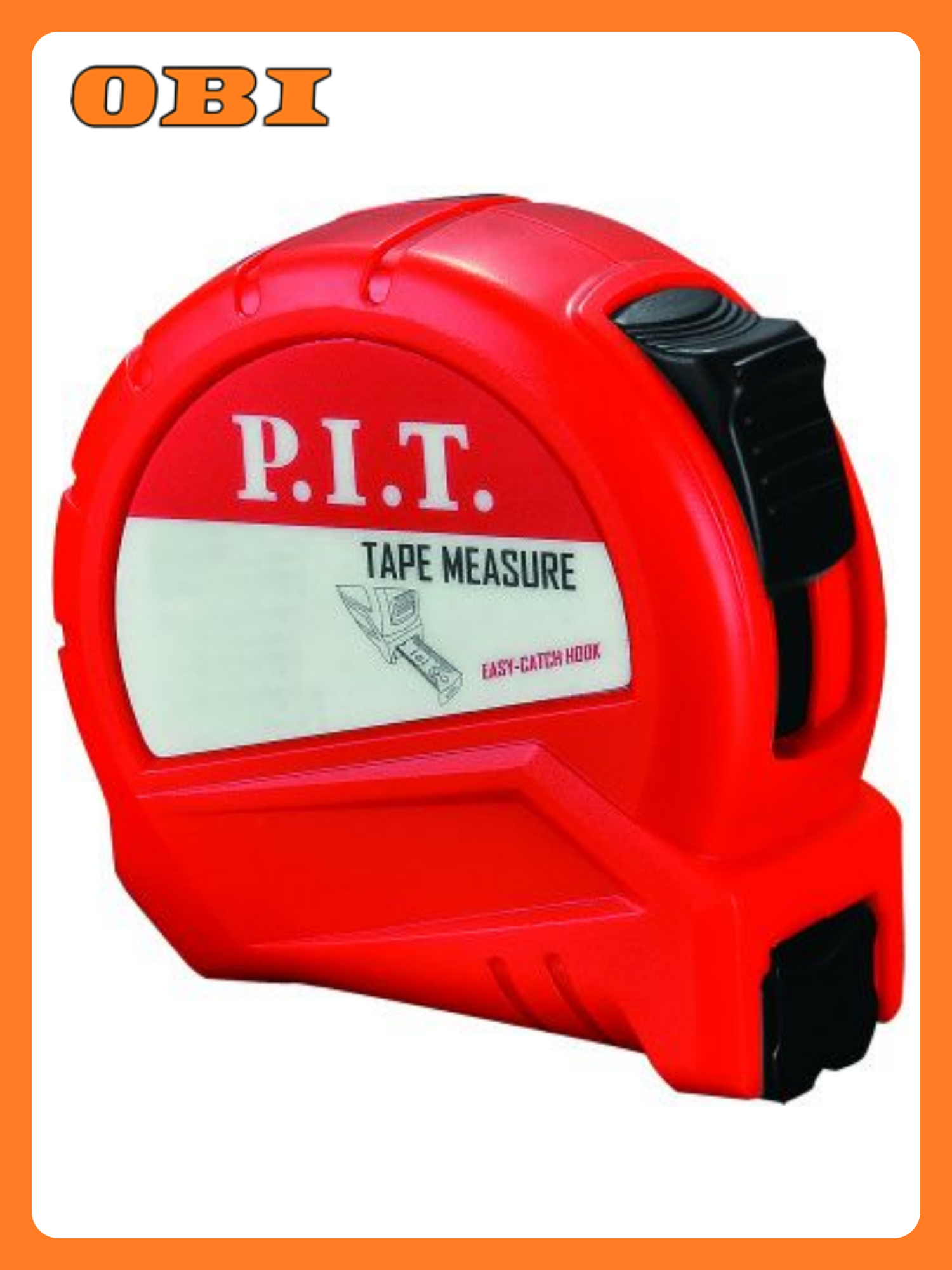 Рулетка P.I.T. HTPM01-75MA с фиксатором ABS-пластик 7.5м x 25мм