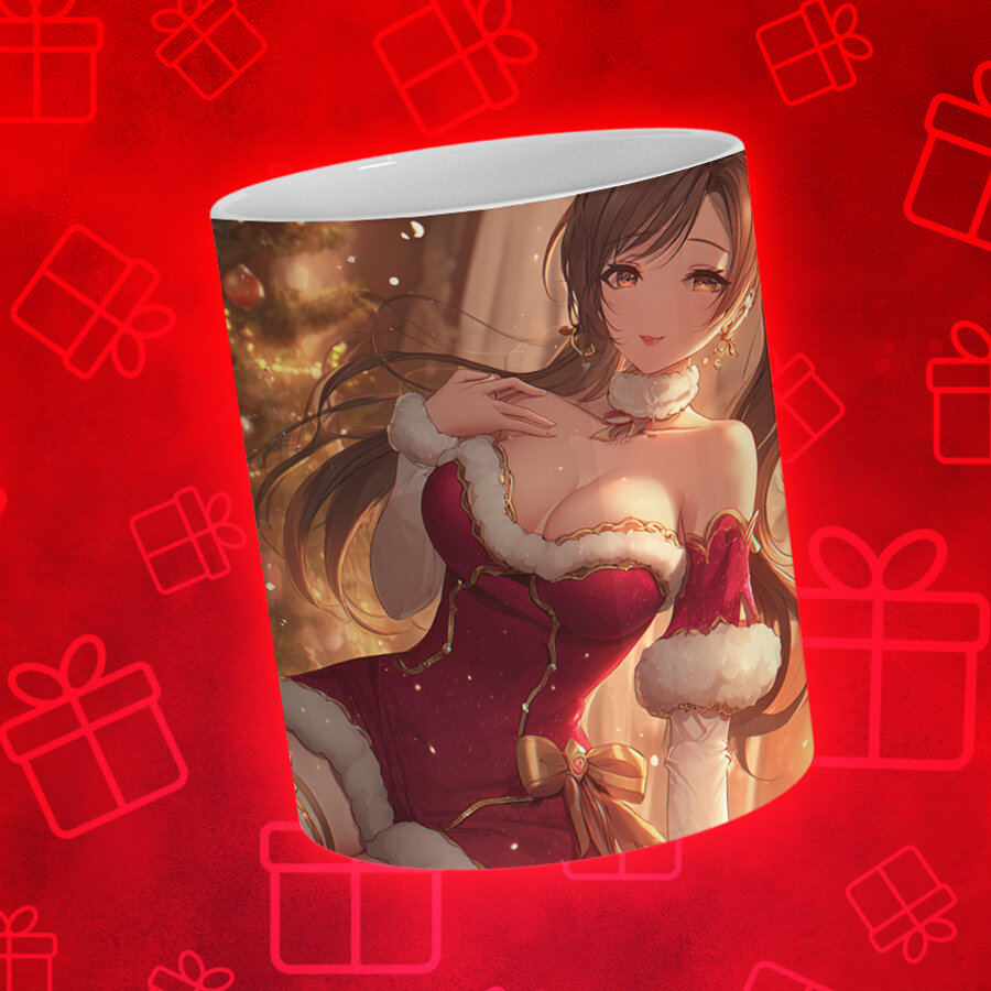 Кружка Аниме, керамическая, яркий принт, для поклонников аниме — фото 1