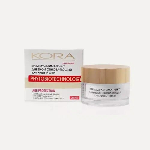 Изображение товара Крем Мультиматрикс KORA PHITOCOSMETICS Age Protection дневной обновляющий для лица и шеи 50 мл
