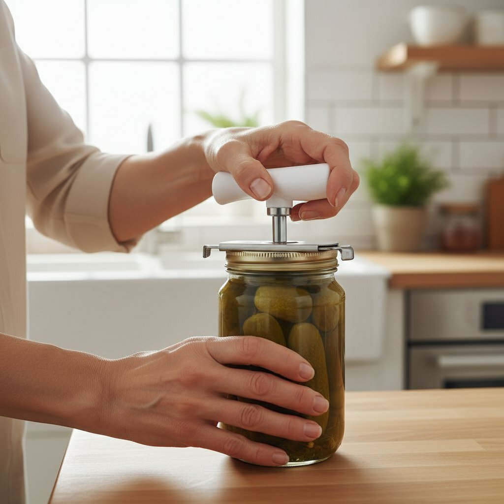 Открывашка для банок с винтовыми крышками. Открывалка для винтовых крышек универсальная.