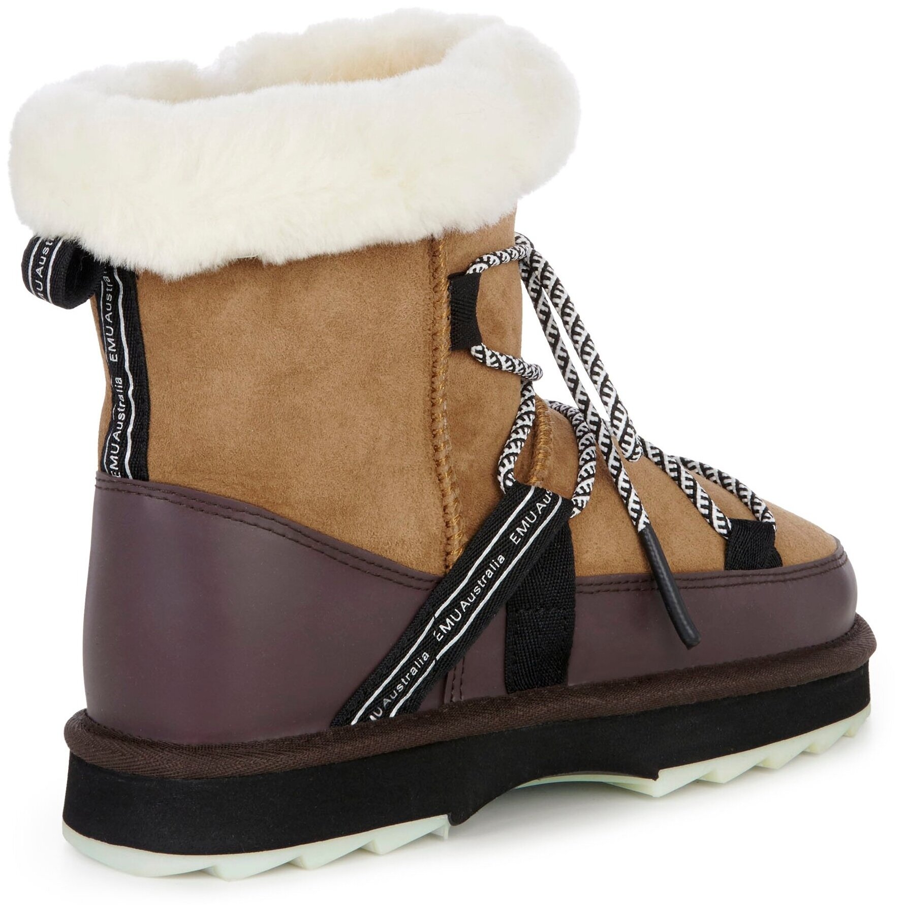 Луноходы EMU Blurred, полнота 5 (RU)/ на среднюю стопу, размер 36, бежевый — фото 1