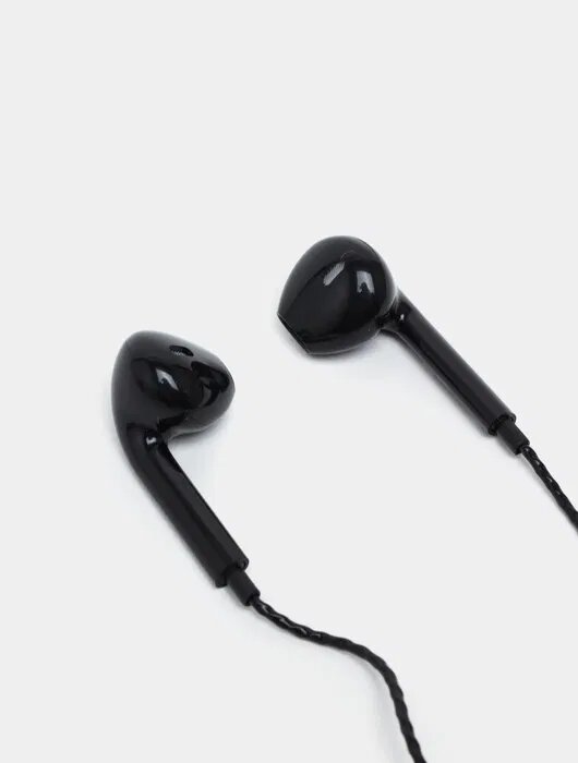Наушники-вкладыши GH-A7, микрофон, проводные, спортивные, черные