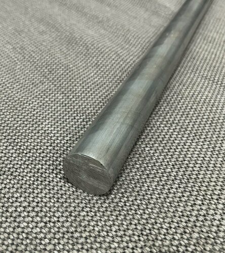 Изображение товара Круг дюралевый марка Д16Т ф 40 мм длина 1000 мм, дюралюминиевый пруток