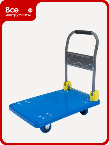 Изображение товара Платформенная тележка со складной ручкой А5 PHC200 нагрузка 200 кг, платформа