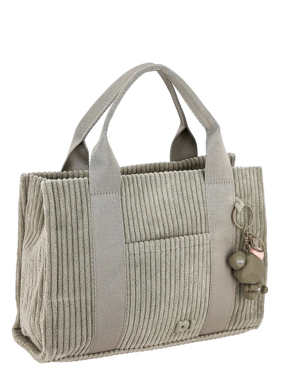 Сумка тоут DAVID JONES, светло-серый — фото 1