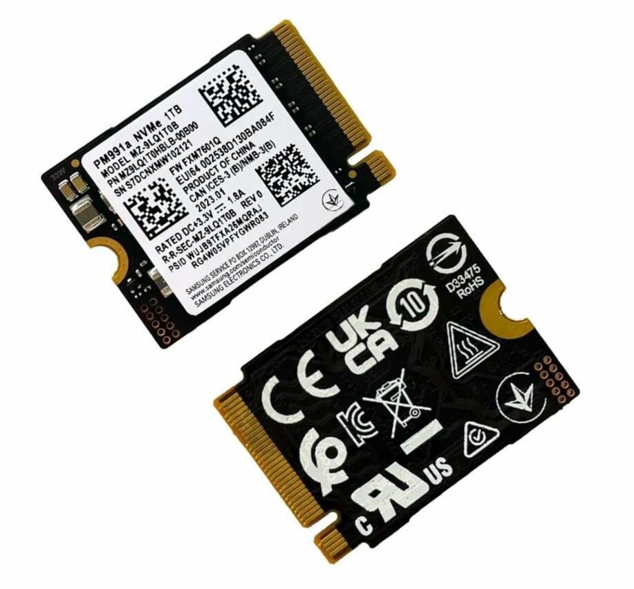 Накопитель SSD Samsung 128Gb PM991 NVMe (MZ-VLQ1280) 128 Гб, M.2