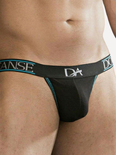 Изображение товара Мужские трусы тонги черные Doreanse 1334 модал/хлопок/эластан M (46)