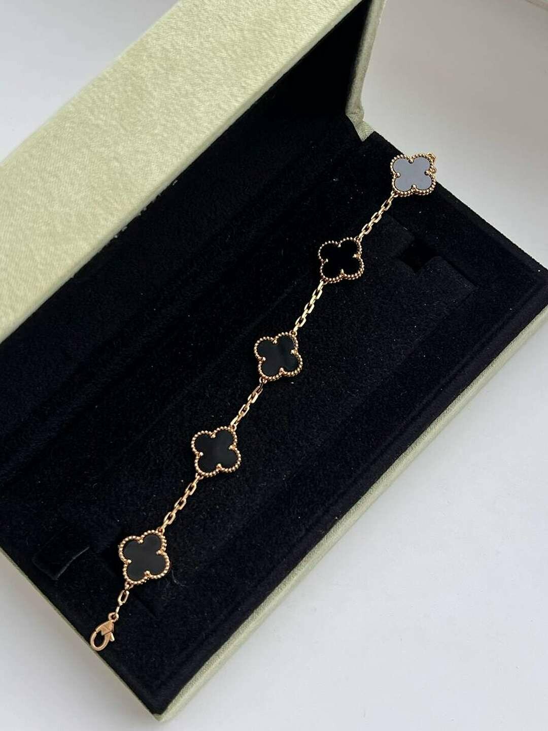 Браслет-цепочка, 1 шт., золотистый — фото 1