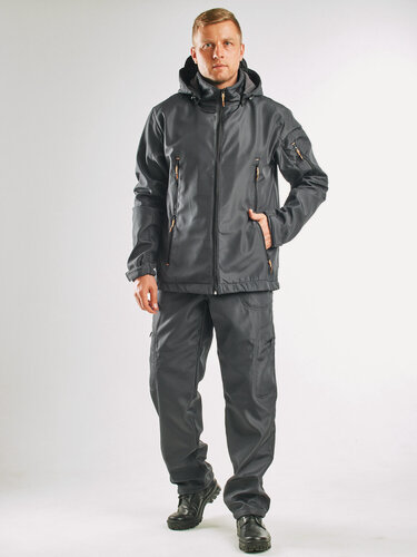 Изображение товара Восток-текс / костюм Вальд, полофлис, серый, 60-62/182-188