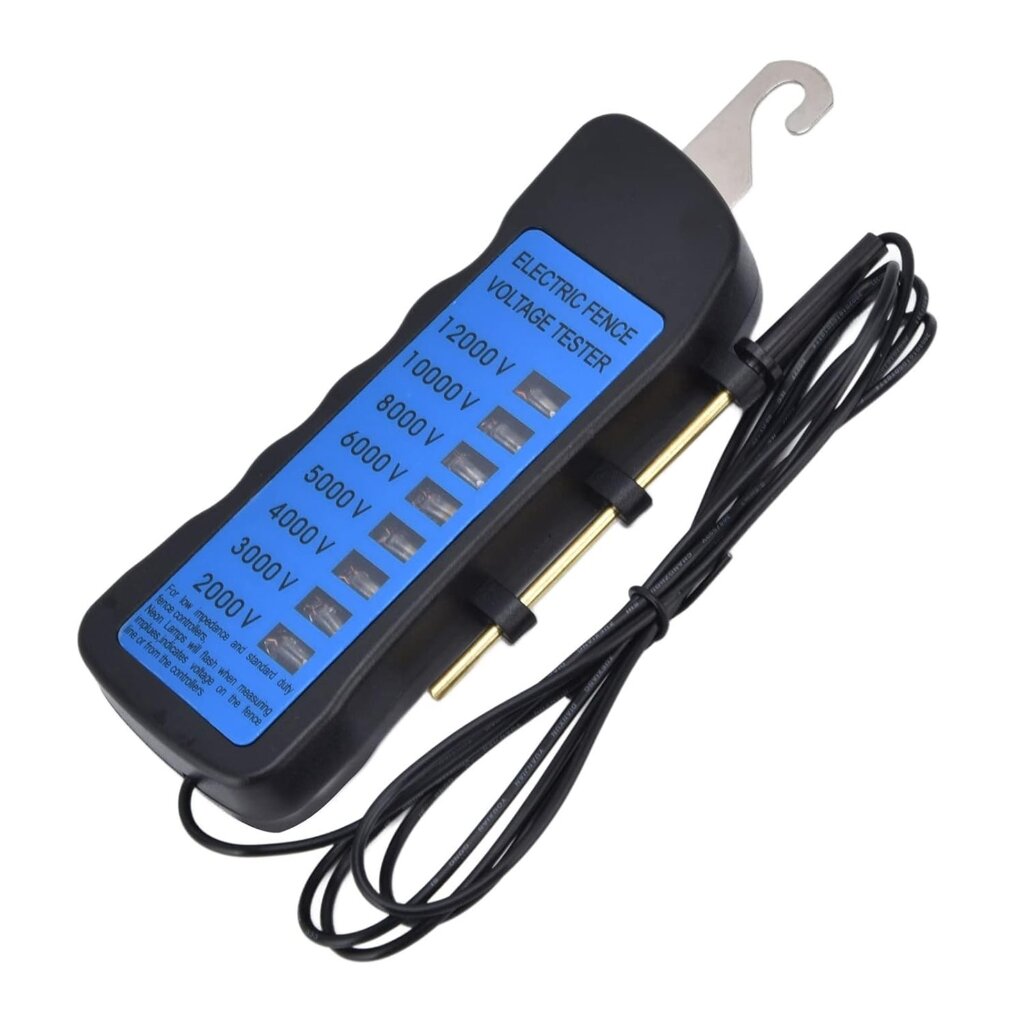 Тестер напряжения Электрического ограждения 12KV Neons Fault Finder от 2000 до 12000V 8 Neons