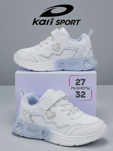 Изображение товара Кроссовки Кроссовки для девочки Kari цвет белый