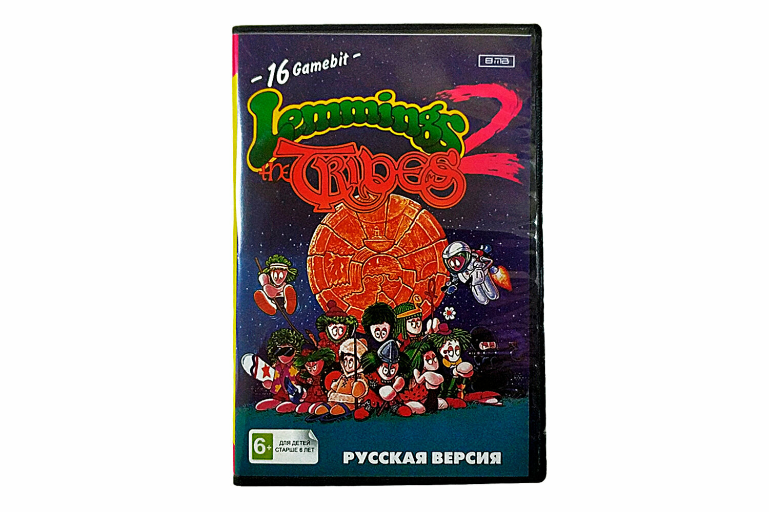 Картридж 16 бит одноигровый Lemmings 2: The Tribes 8MB