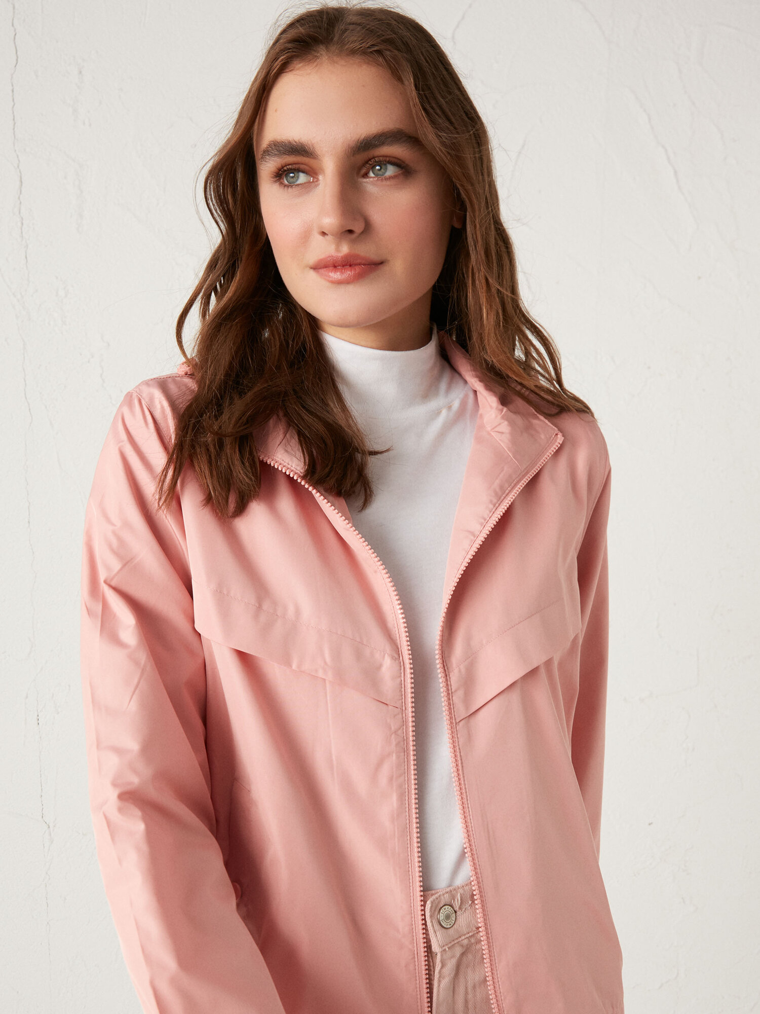 Ветровка LC Waikiki, размер 36, pink
