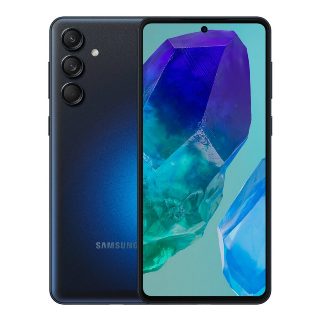 Смартфон Samsung Galaxy M55, 8/256Gb, Black (Темно-синяя модель)