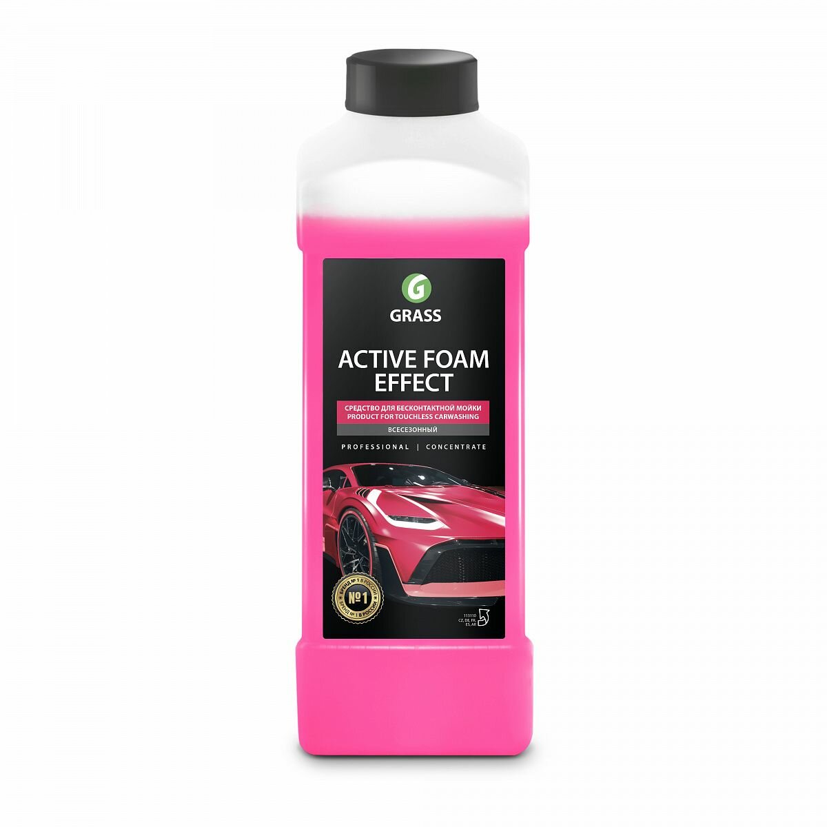 Автошампунь активная пена GRASS ACTIVE FOAM EFFECT 1л (113110)