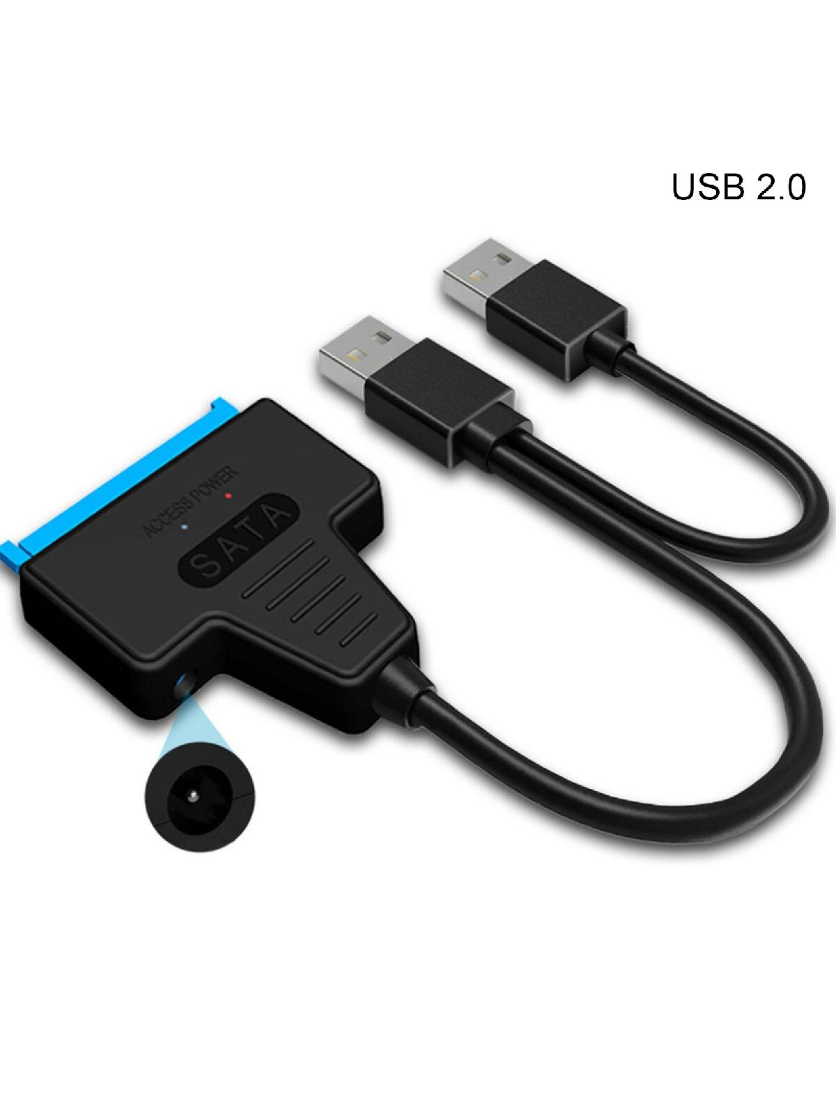 USB 3.0 2.0 SATA Cable SATA To USB 3.0 2.0 Adapter 6Gbps Support 2.5/3.5Inch External HDD SSD Hard Drive 22Pin Sata 3