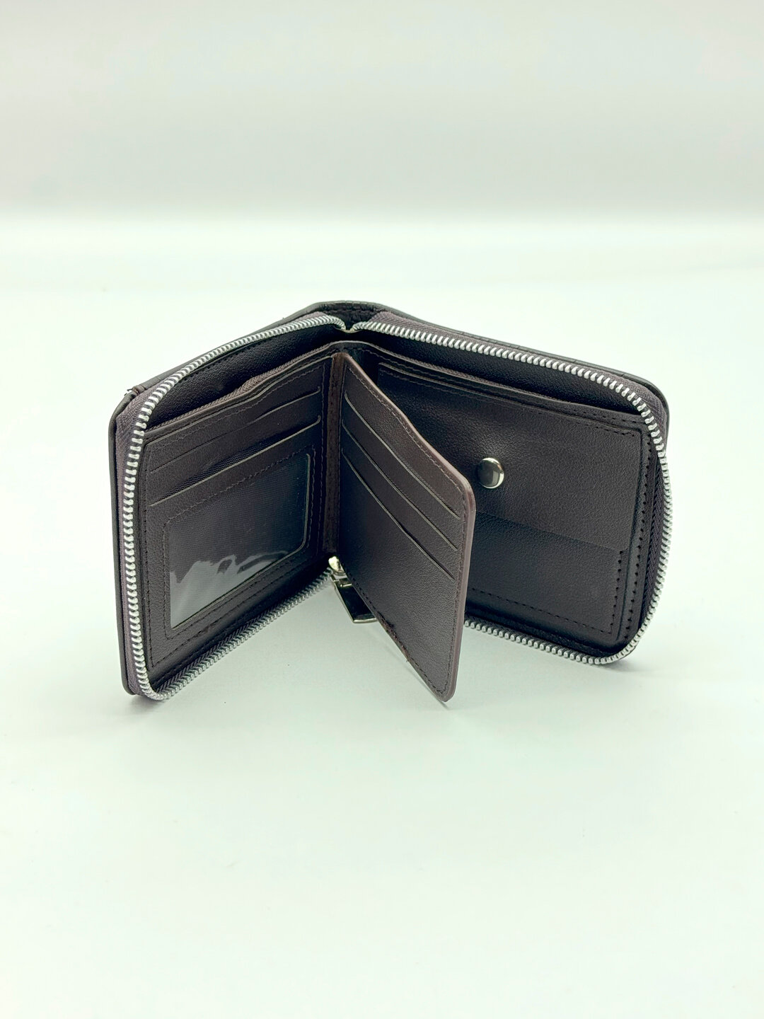 Кошелек , фактура матовая, Шоколадный — фото 1