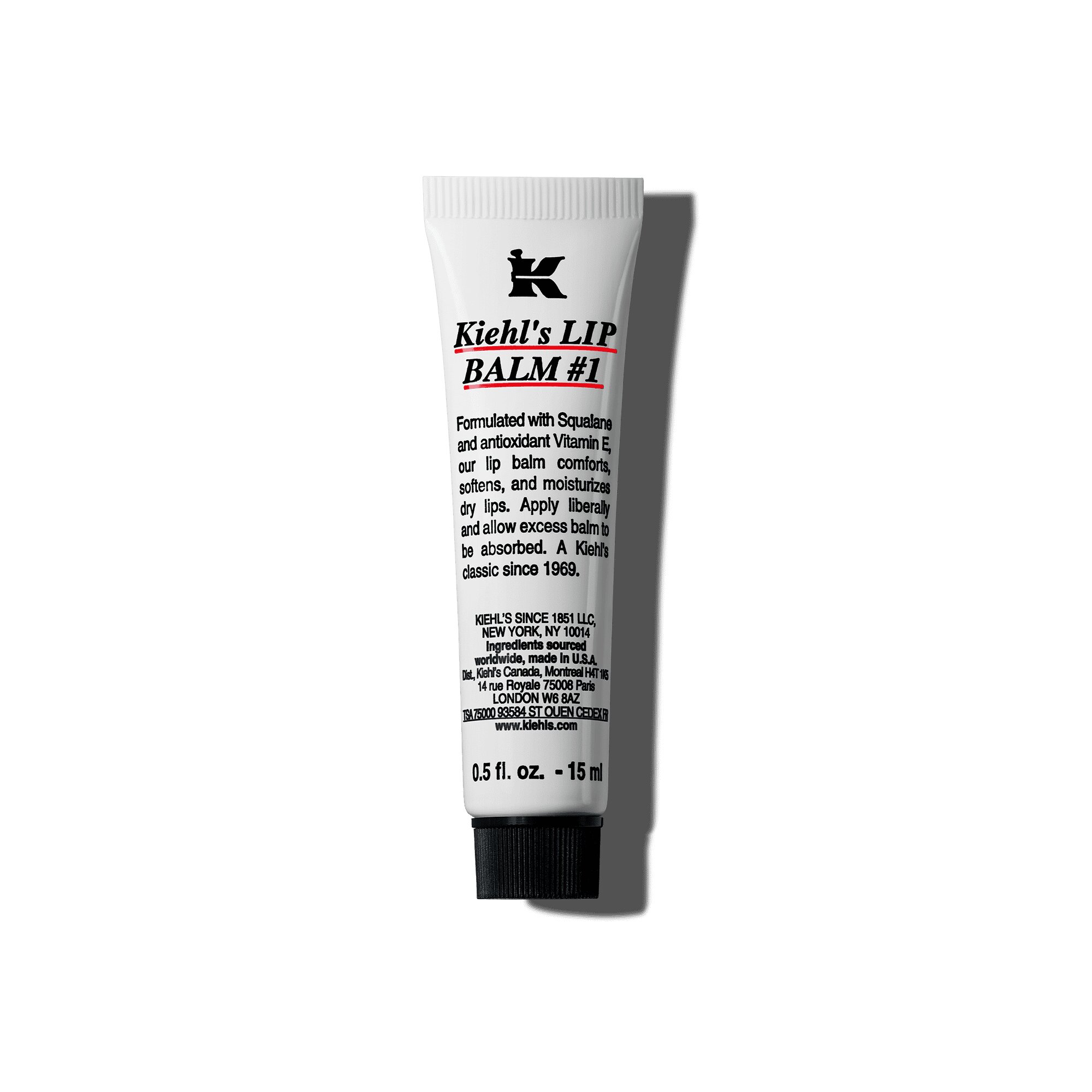 Бальзам для губ Kiehl's Lip Balm #1, 15 мл, натуральный экстракт, без запаха