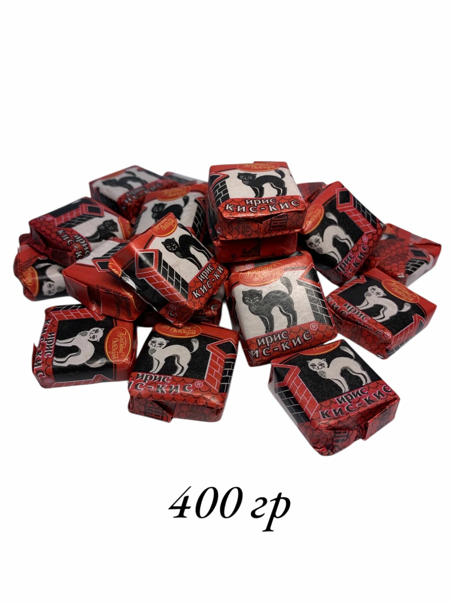 Конфеты ирис "Кис Кис" 400гр Красный октябрь