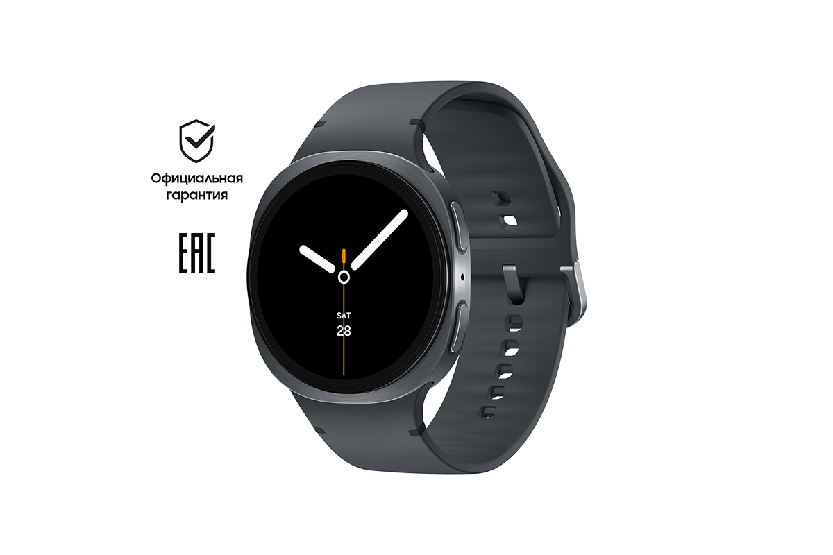 Смарт-часы Samsung Galaxy Watch 8 44 mm LTE, Графит