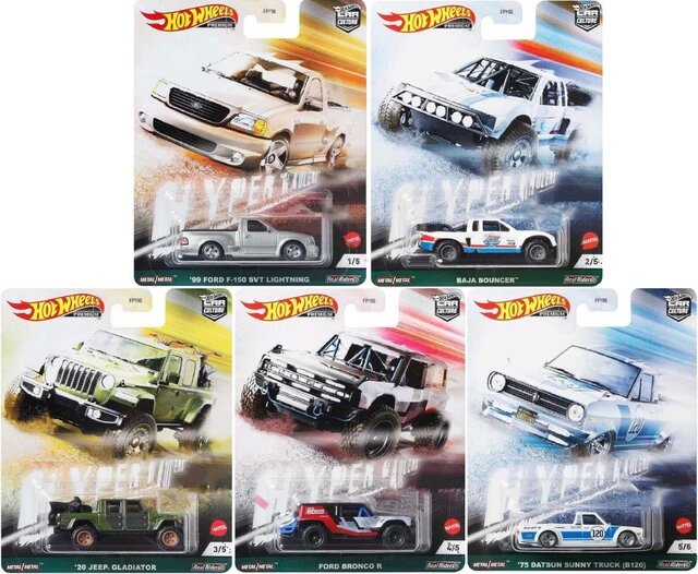 Машинка Hot Wheels "Baja Bouncer Premium", металл, пластик, масштаб 1:64 — фото 1