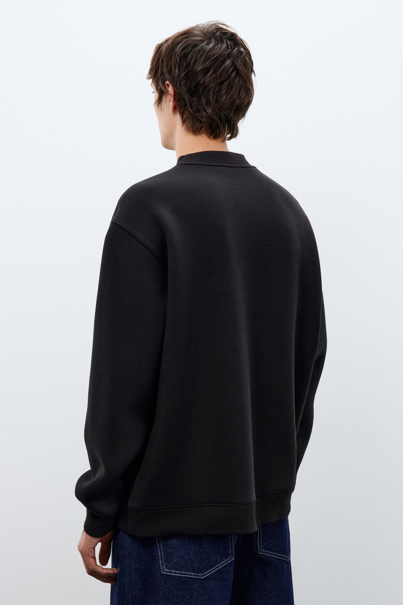 Худи Befree Man Basic, размер XL, , черный — фото 1