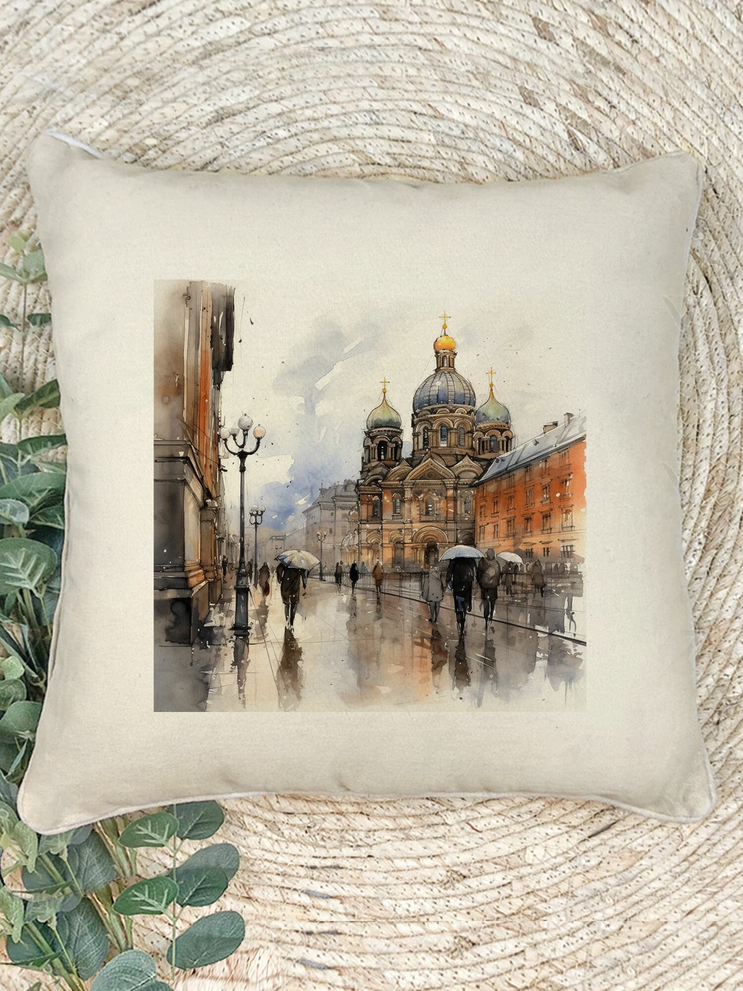 Наволочка с принтом