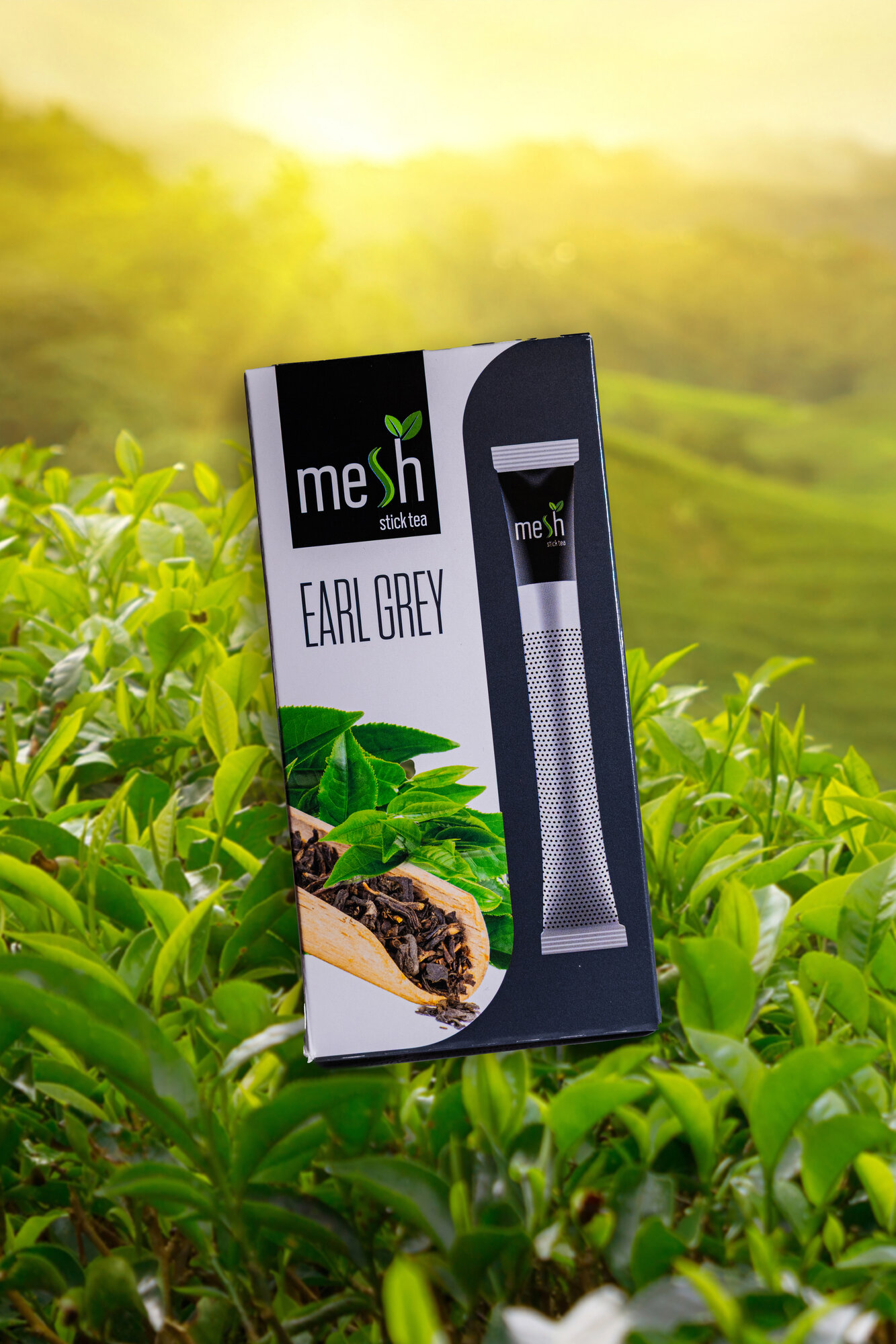 Чай Mesh Stick Tea&Coffee "Эрл Грей", черный, пакетированный, в стиках, 32 г
