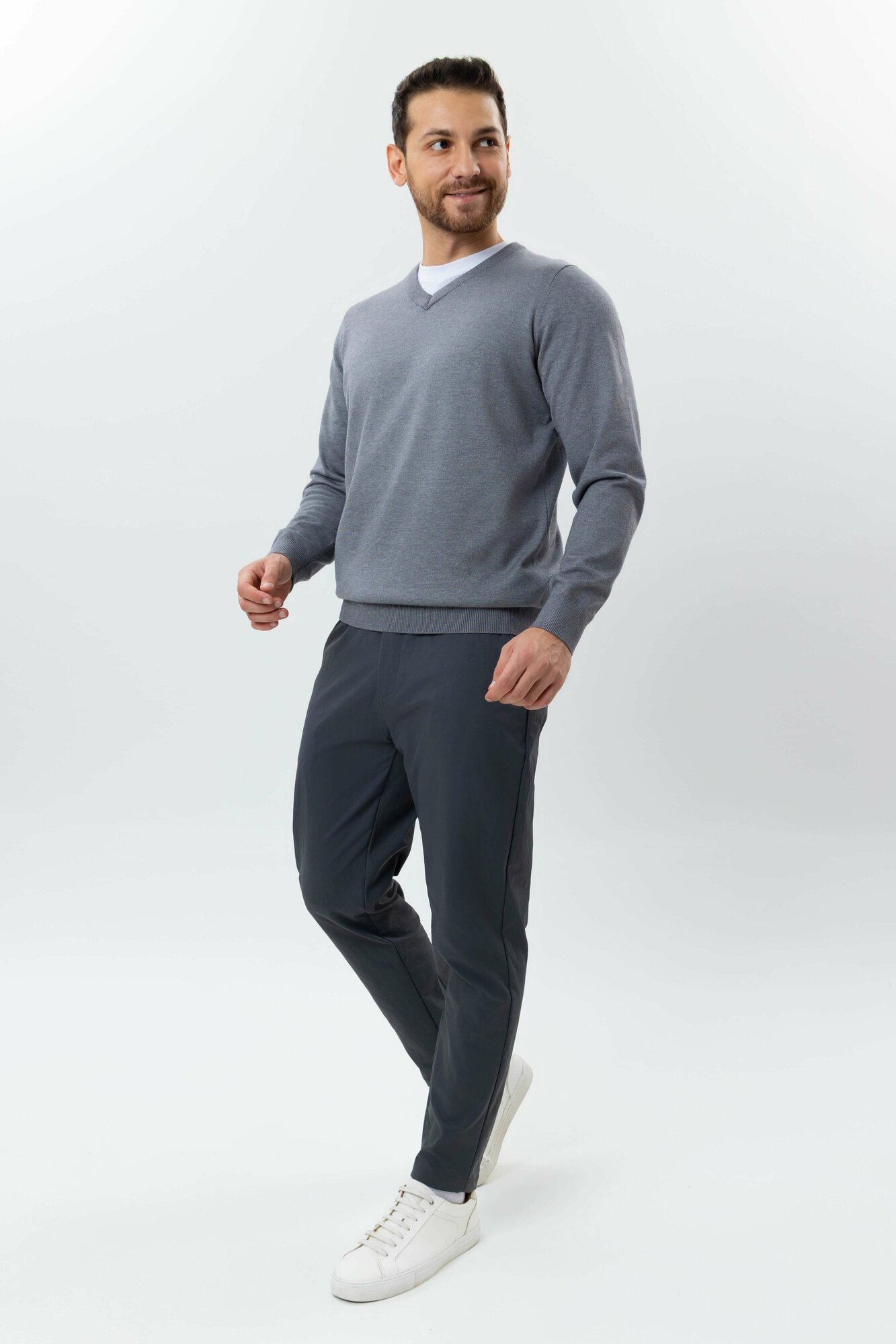 Брюки джоггеры TERRA PRO, размер 32, dark grey — фото 1