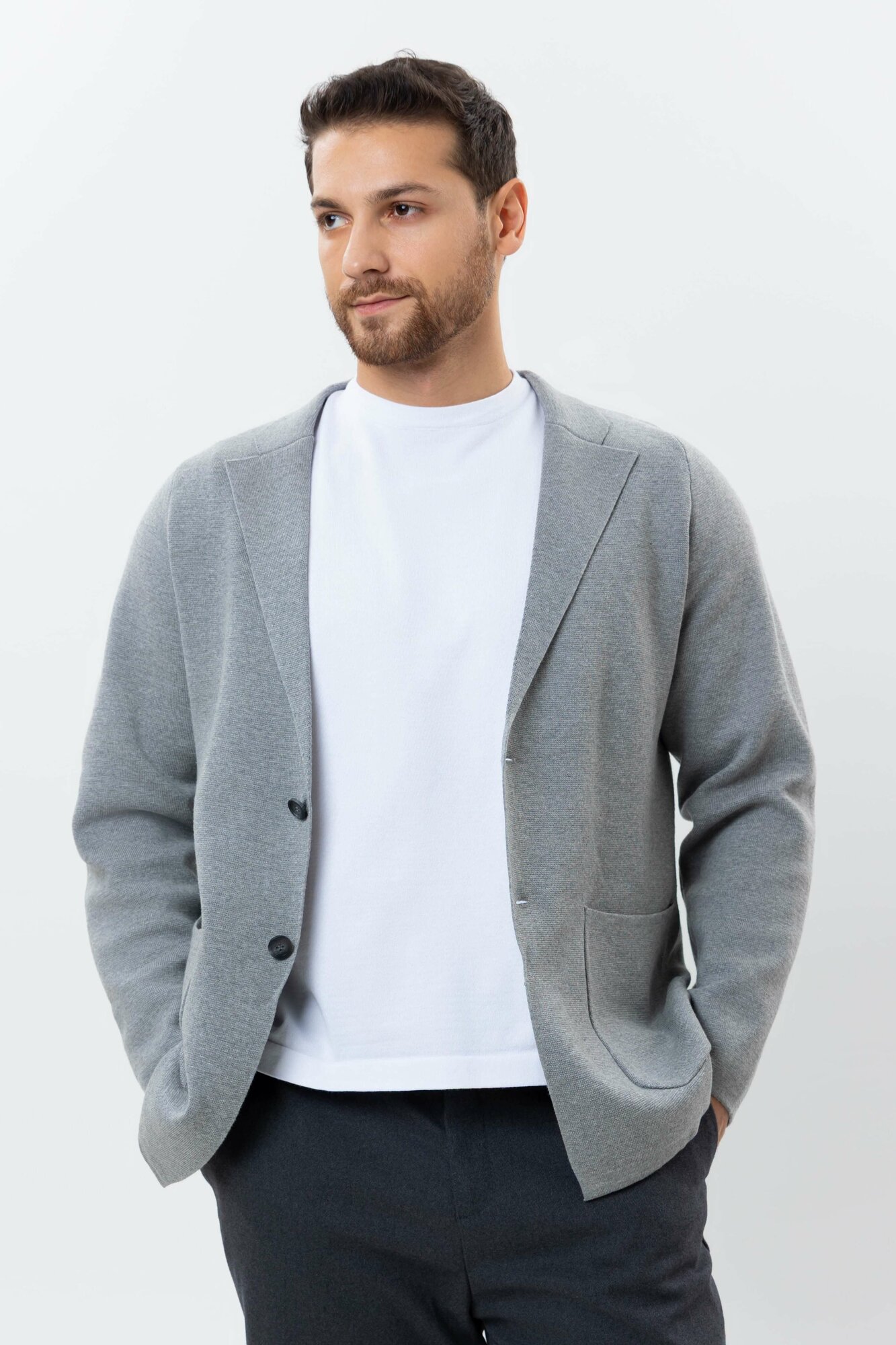 Пиджак TERRA PRO, размер XL, grey
