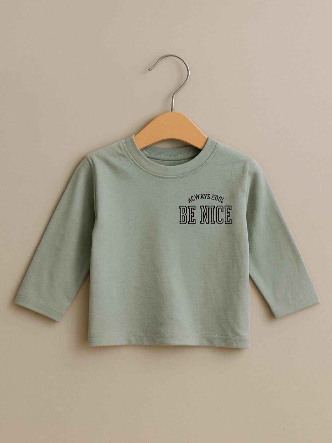 Лонгслив DNZ, размер 116, ментоловый — фото 1